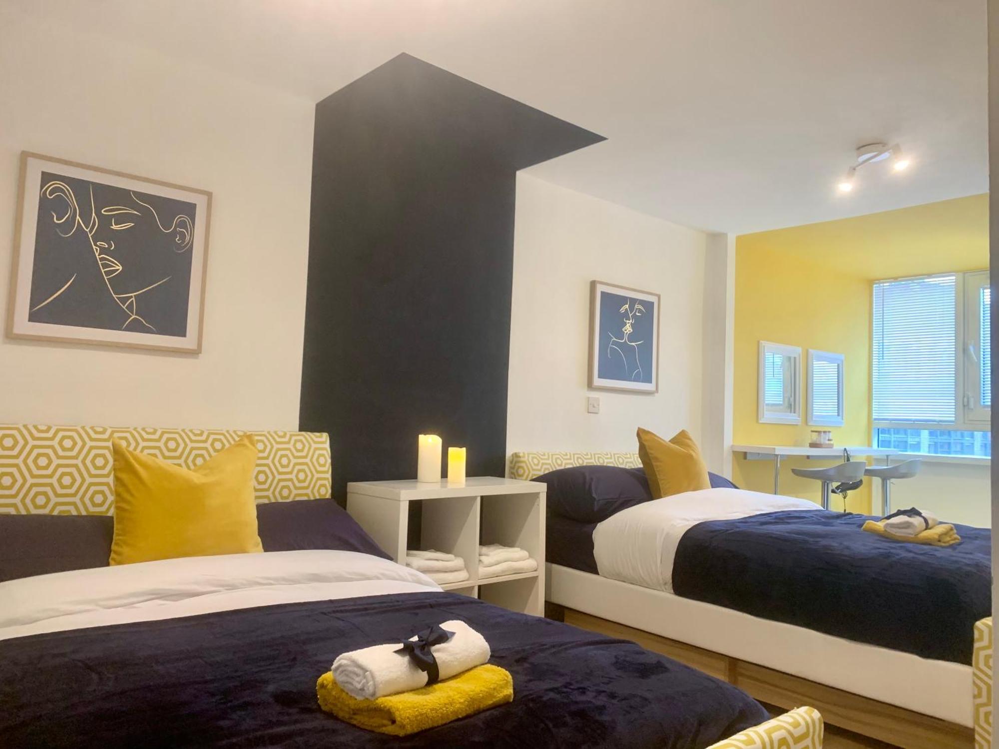 Large Modern 3 Bedroom City Centre Apartment ,Free Parking Liverpool Exterior foto